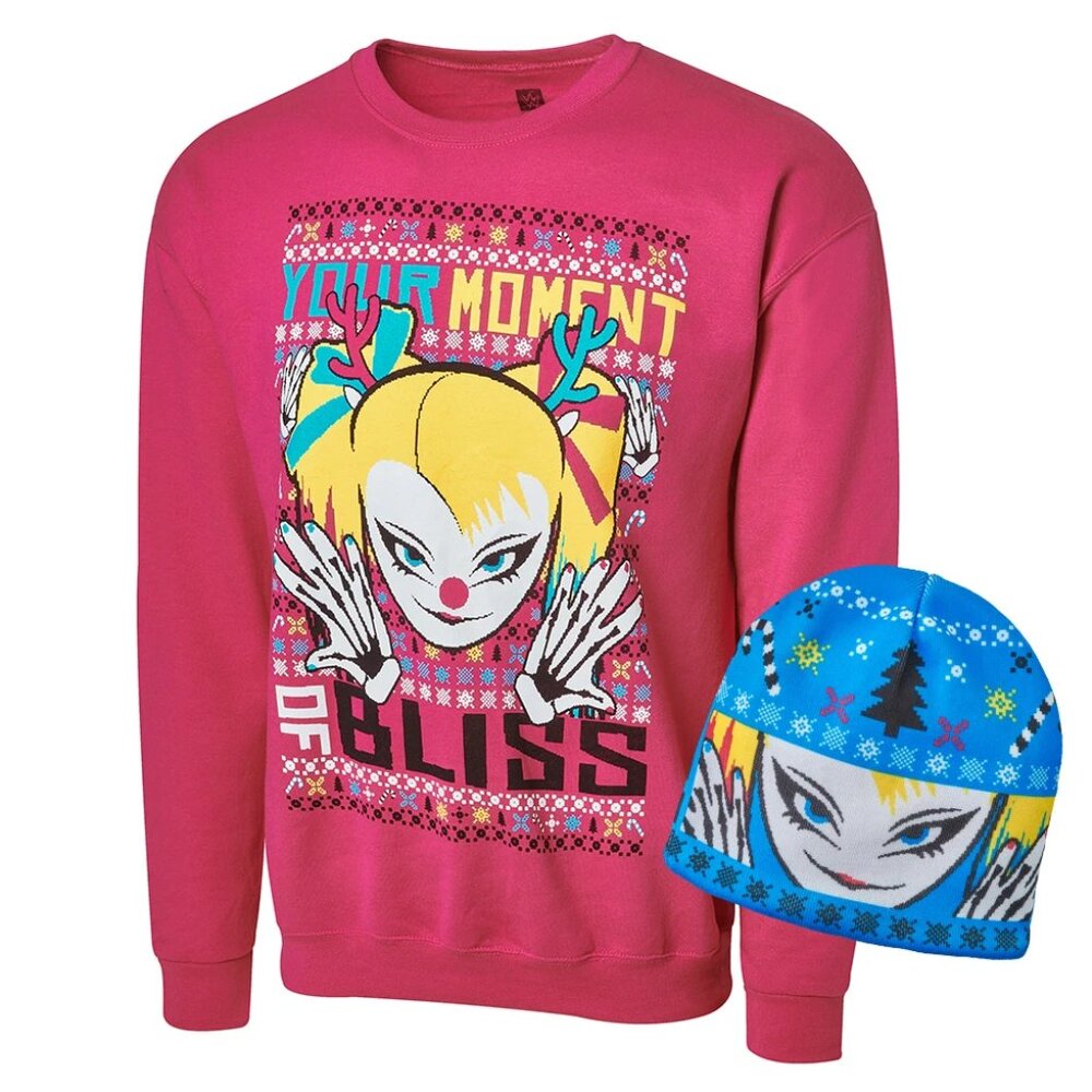 Alexa Bliss sweatshirt & beanie set 2018 UNOPENED NEW WWE